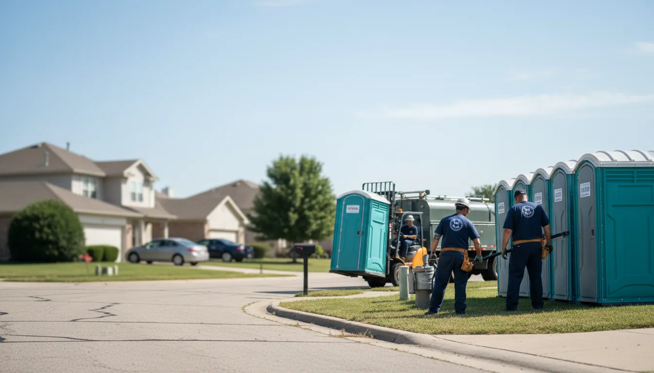 Porta Potty Rental in Pomona, CA near me